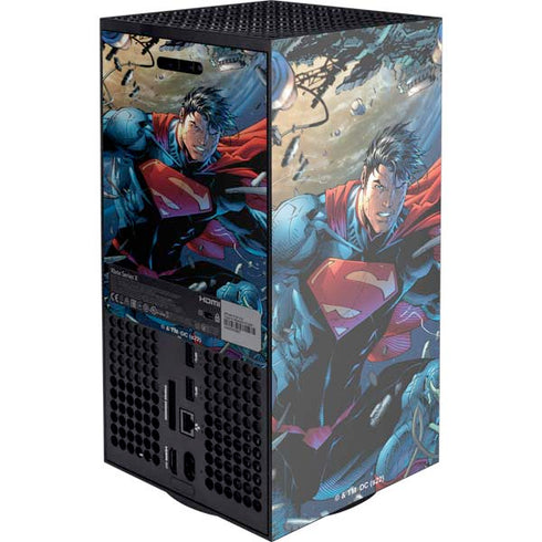 DC Comics Superman Unchained #1 Original Cover XBox Series X Digital Edition Console Skin
